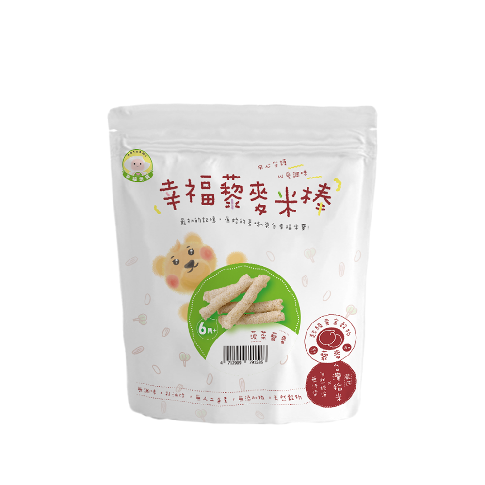 幸福藜麥米棒(6個月以上)-菠菜-30g/包