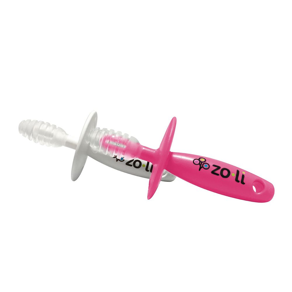 美國 Zoli - 寶寶固齒器-粉紅/白