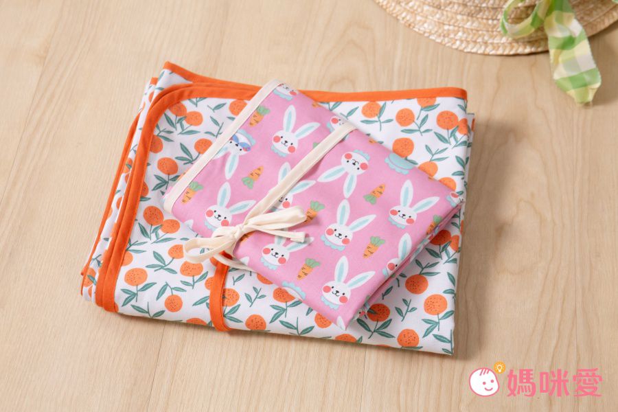 韓國 MAISONTEXTILE - 輕便攜帶防水野餐墊-彩色山丘