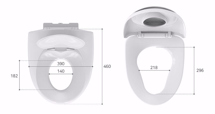 本產品不可使用在「免治馬桶」，購買前請先確認是否可通用