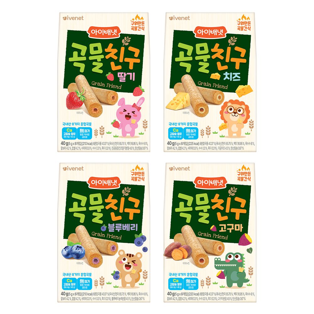 艾唯倪穀物棒棒_4包綜合組