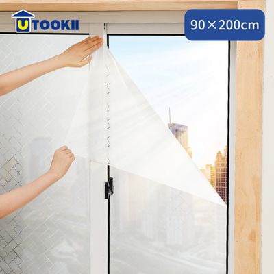 UTOOKII - 遮光防窺無膠靜電磨砂玻璃貼-90x200cm