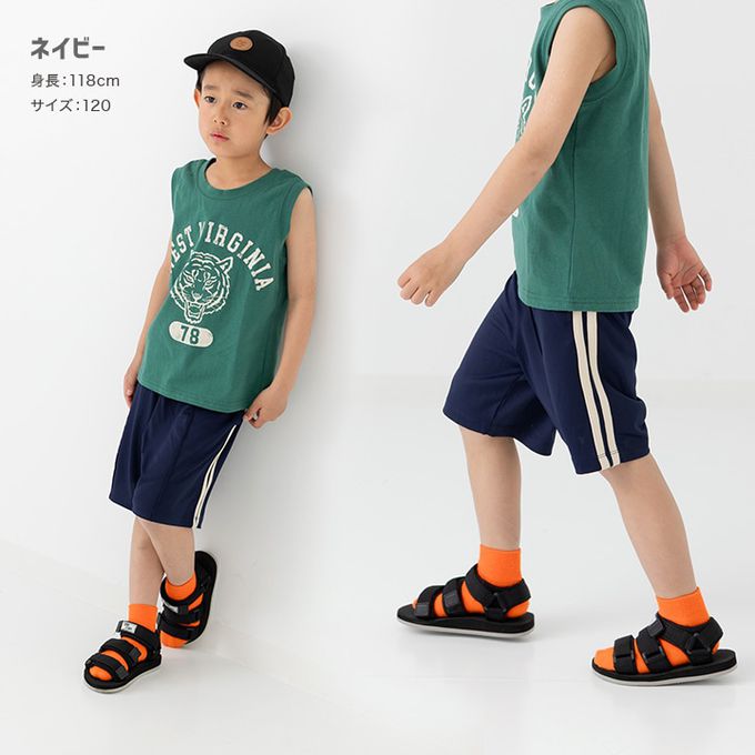 日本 Chil2 - 抗UV 不易起球彈力短褲-黑