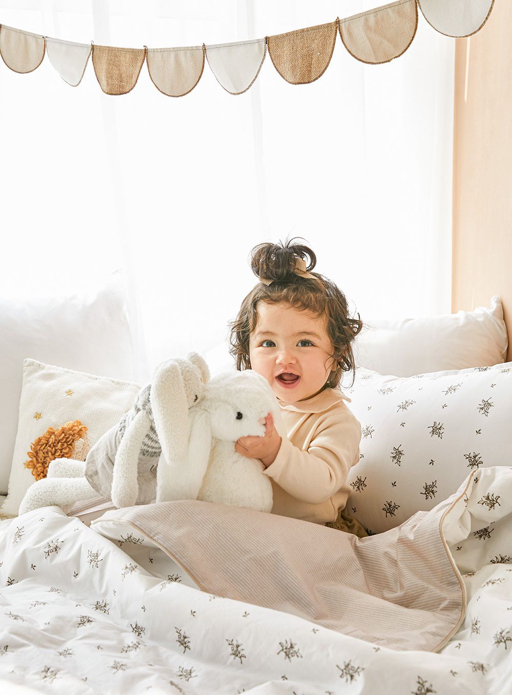 韓國 Bebe Deco - 6cm厚墊飯店級60支高密度棉睡袋-格子棕-被子*1, 睡墊*1, 枕套*1, 枕心*1, 防水收納袋*1