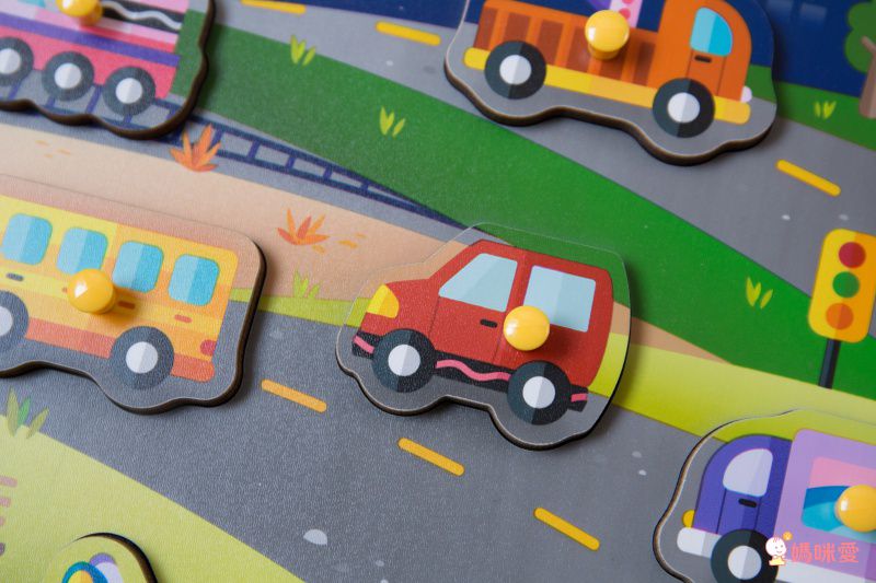 拼圖拿起來變印章【美國繪兒樂】幼兒印章塗鴉 ❤ 輕鬆完成蓋印畫！