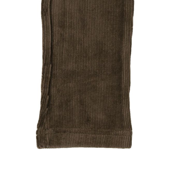 akachan honpo - 10分經典褲-燈心絨-深灰色