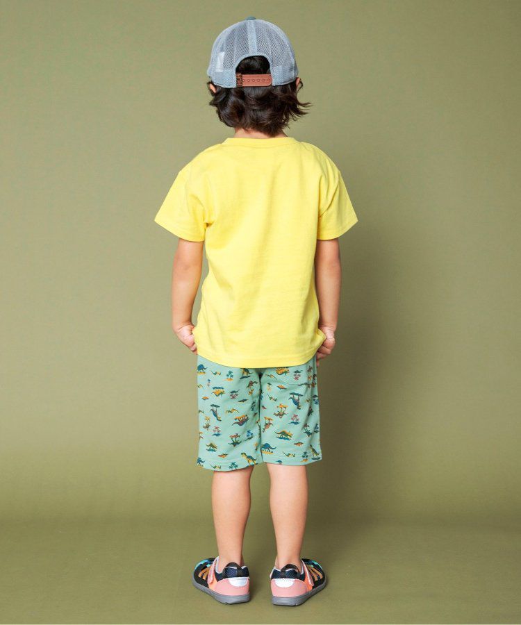 日本 BREEZE - 熱銷！百搭休閒印花短褲-乳牛紋-黑白