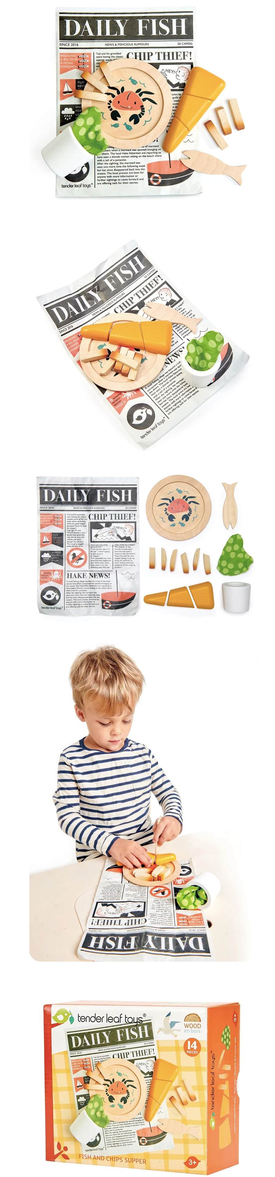 美國 Tender Leaf - 黃金炸魚薯條