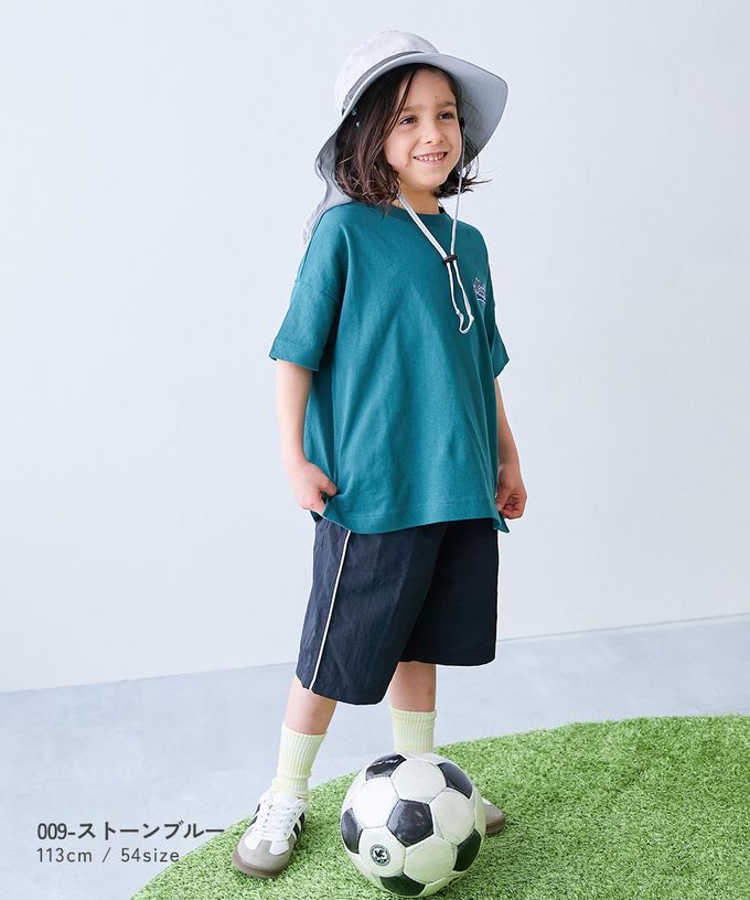 日本 devirock - UVcut 防潑水蓋脖遮陽帽(可親子裝)-珊瑚粉