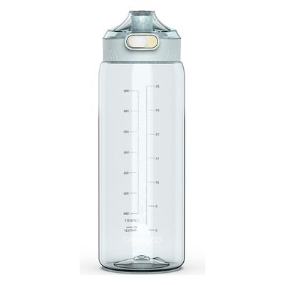 法國SANTECO - Ibiza Tritan冷水瓶-天空藍(水量刻度)-1000ml