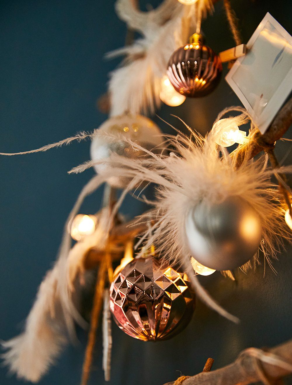 韓國 Bebe Deco - DIY聖誕樹/聖誕壁飾燈-天使羽翼 (樹高80cm，樹寬68cm，約0.6kg)