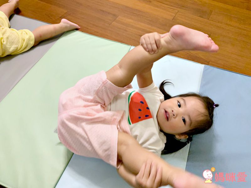 純棉網眼腹卷高腰護肚褲-藍色