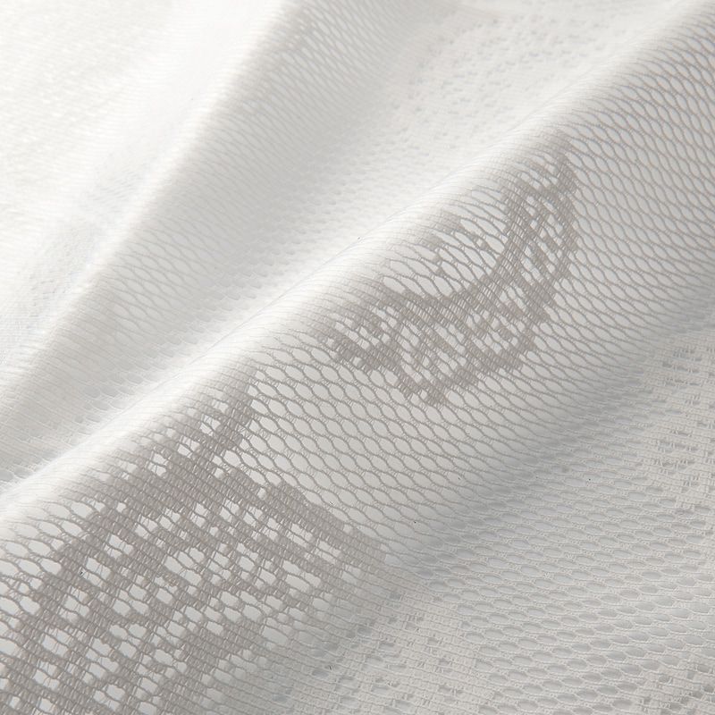 日本千趣會 - 迪士尼 防水印花桌巾-米奇蕾絲-白