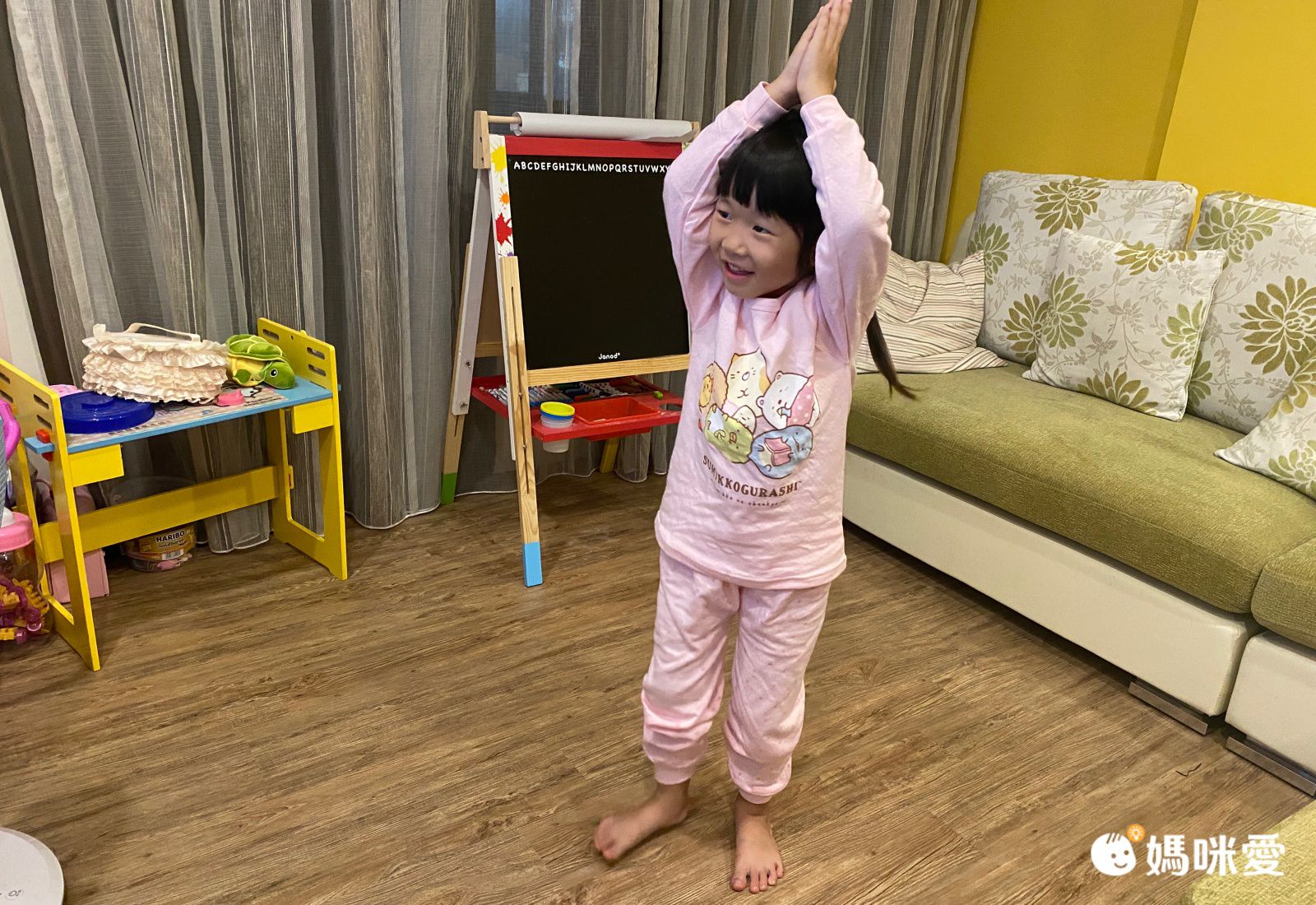 角落小夥伴 - 100%純棉角落生物男童厚棉套裝-藍