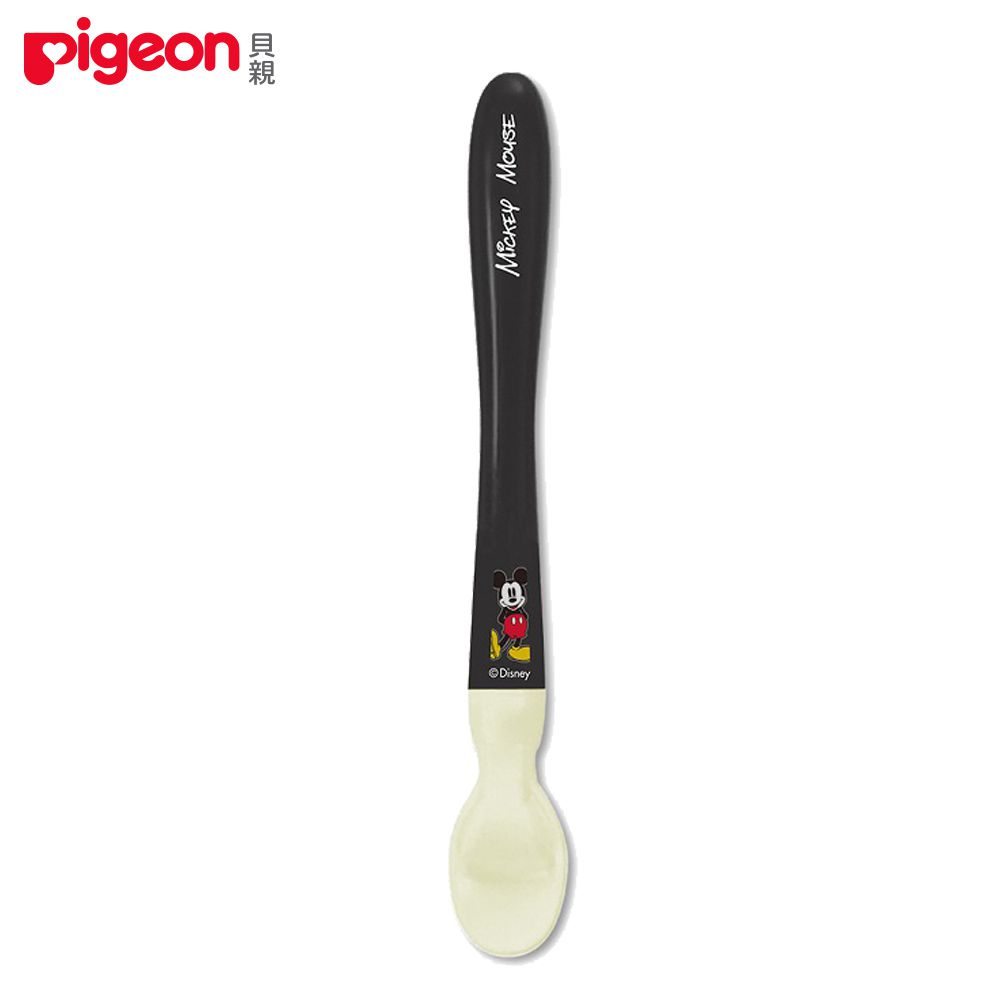 貝親 Pigeon - 米奇副食品湯匙(黑)