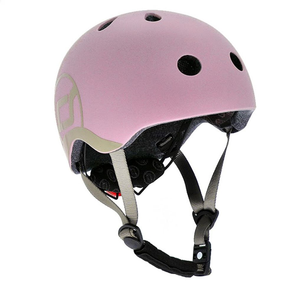 奧地利 Scoot & Ride - 兒童安全帽XXS(頭圍48-52cm)-玫瑰粉