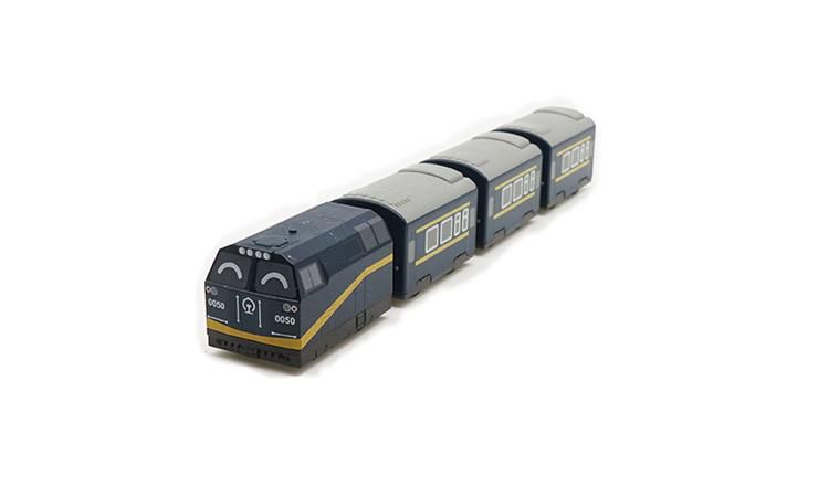 鐵支路模型 - NJ2型柴油機車迴力列車