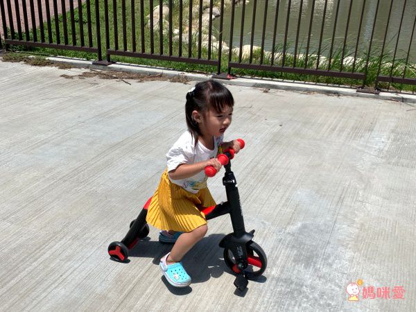 奧地利Nadle - 三合一多功能三輪滑步/滑板車-藍色