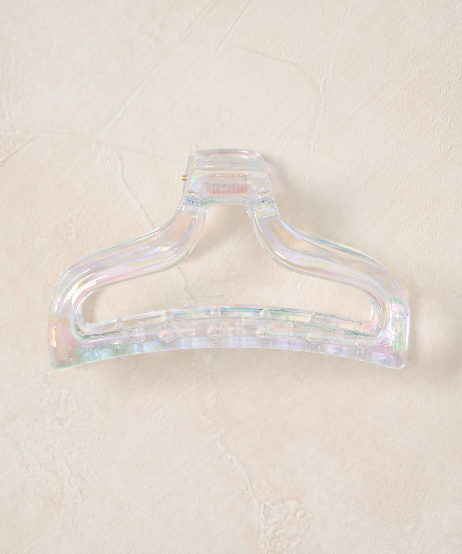 日本 Lattice - 透明啞光壓克力抓夾/鯊魚夾-山形