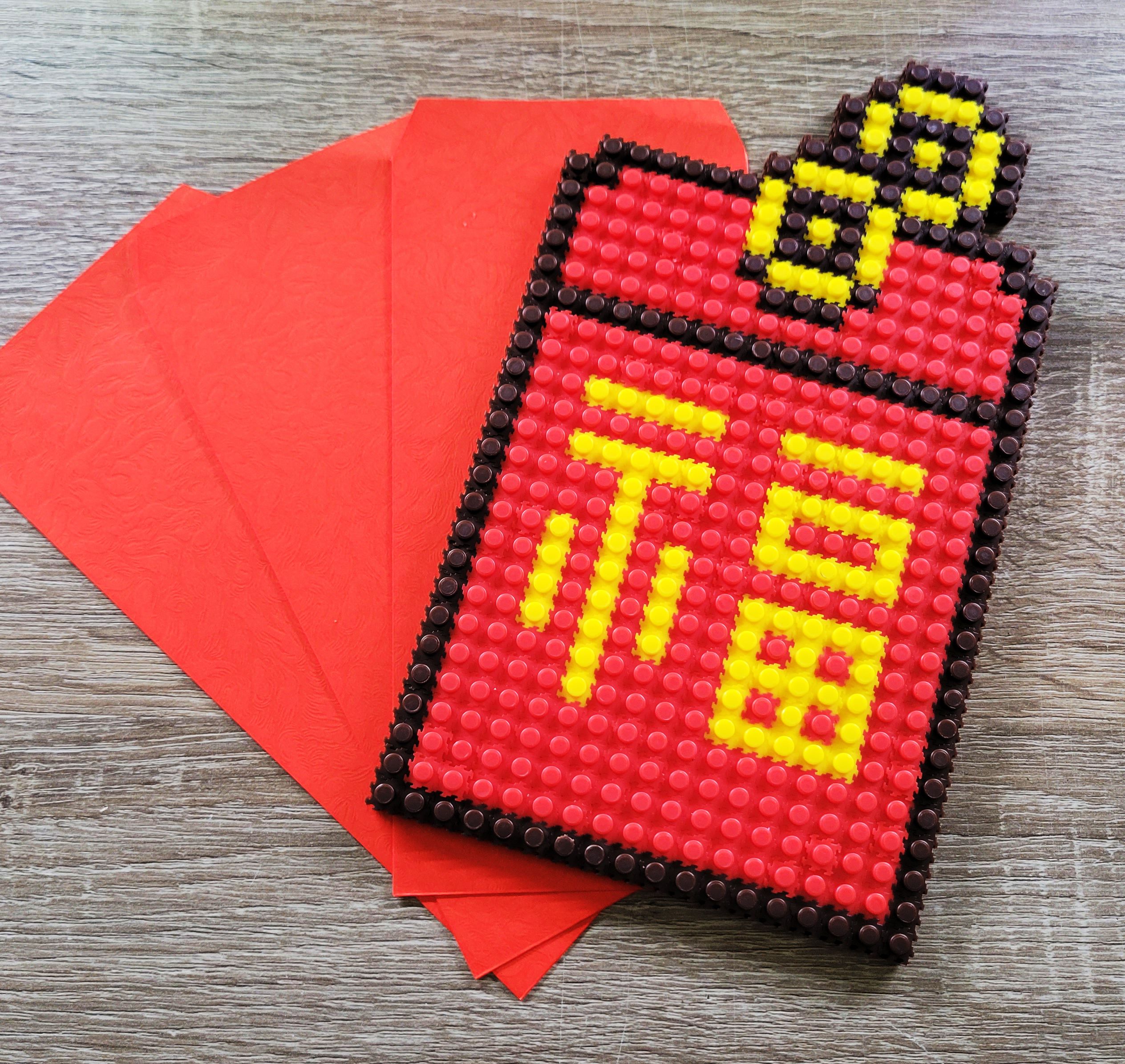 꾹꾹블럭 - 韓國咕咕拼豆補充包(400顆)-透明白