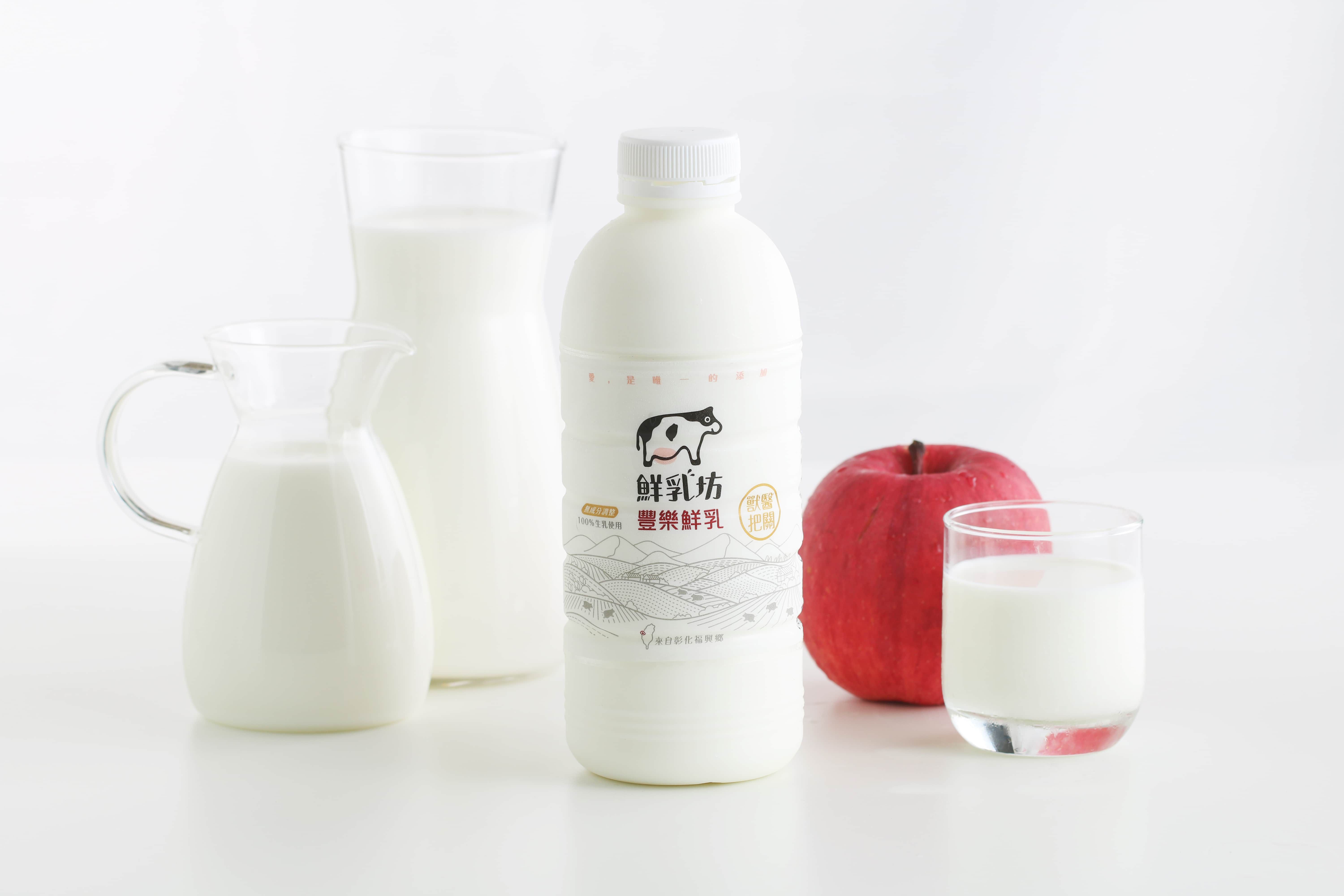 鮮乳坊 - 單純愛著奶-豐樂鮮乳2入組-936ml/瓶