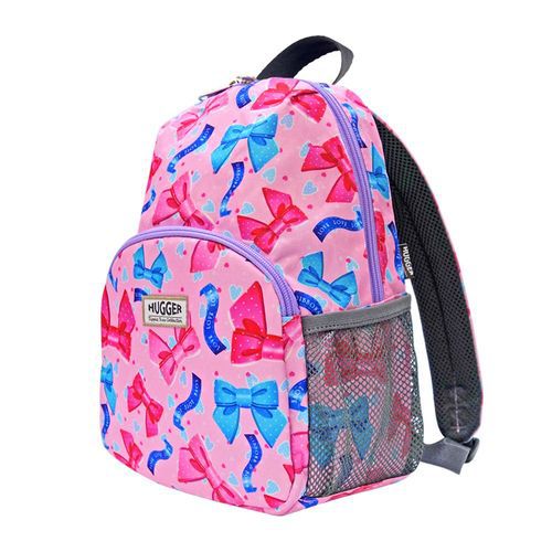 HUGGER - 幼童背包-絲帶蝴蝶結 (幼兒園透氣輕量大容量休閒後揹書包) (3-7Y)
