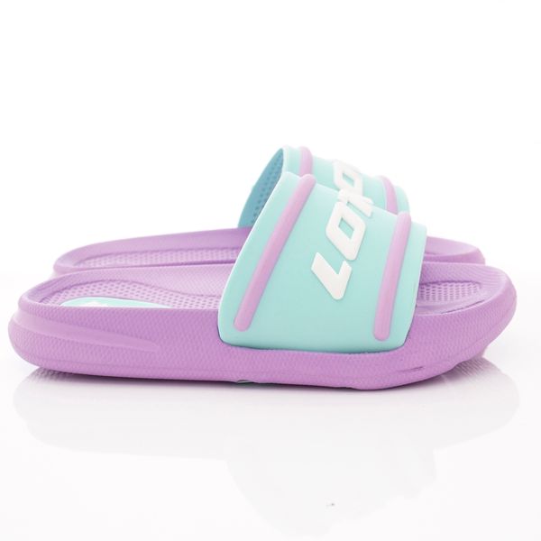 LOTTO - 童鞋-經典拖鞋(中童)-紫