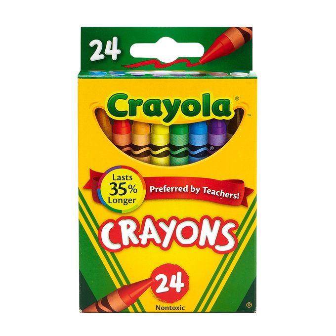 Crayola繪兒樂 - 彩色蠟筆24色