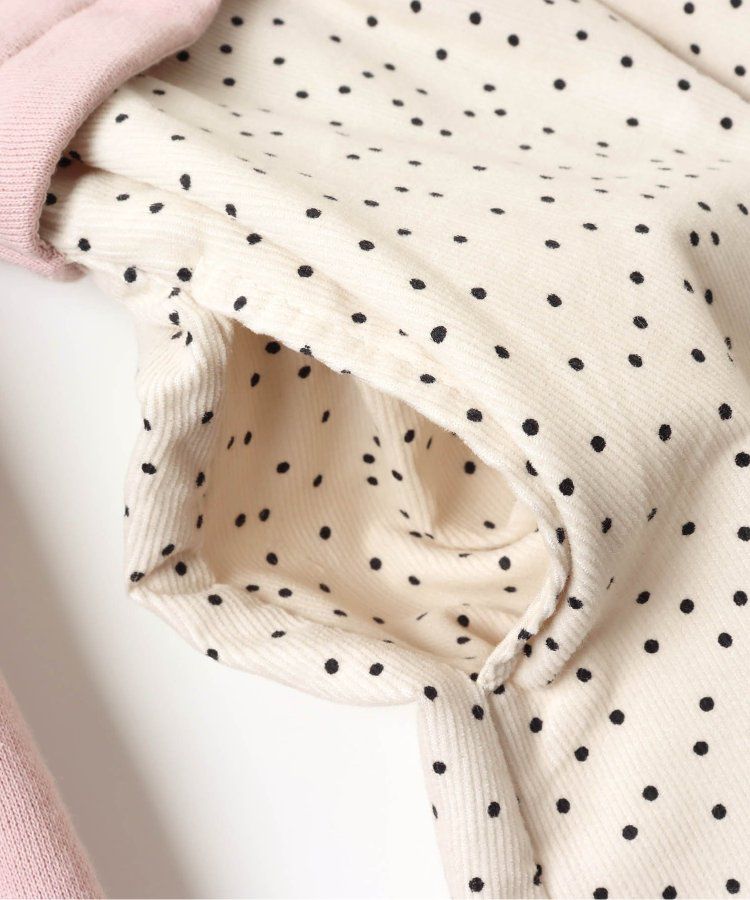 日本 apres les cours - 假二件交叉拼接氣質少女洋裝-白x格紋