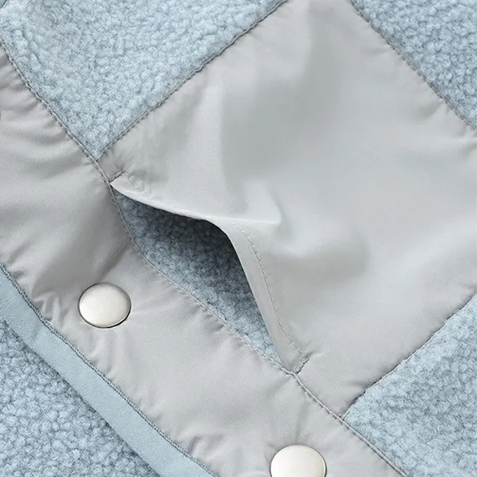 日本 b-ROOM - 可愛毛毛保暖背心-黑