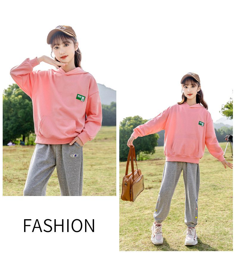 連帽休閒長袖上衣-Best熊熊標籤-黑色