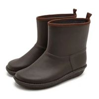 日本服飾代購 - 日本製大人雨鞋-深可可