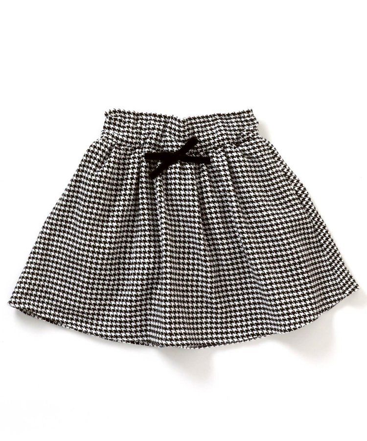 日本 apres les cours - 燈芯絨甜美冬季褲裙-紅格紋