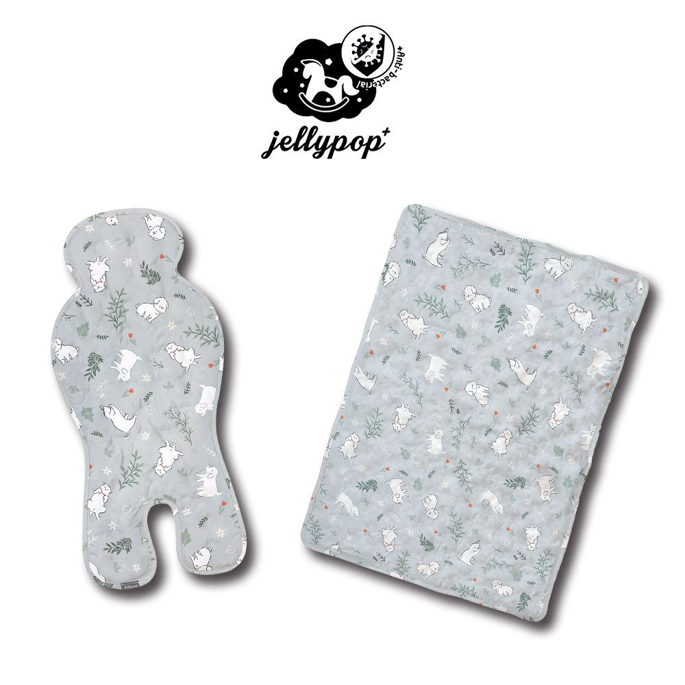 【Jellyseat&mat】獨家冰珠專利長效酷涼感推車座墊+床墊-NEW✨_Sweet Puppy