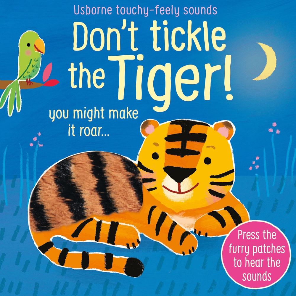 Don't Tickle the Tiger 老虎搔搔癢（觸摸音效書）-硬頁