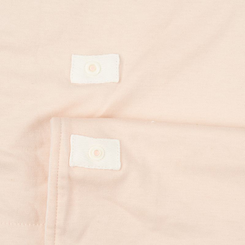 akachan honpo - 包巾 完全包覆型-暖呼呼天鵝絨-粉紅色 (50~70cm)