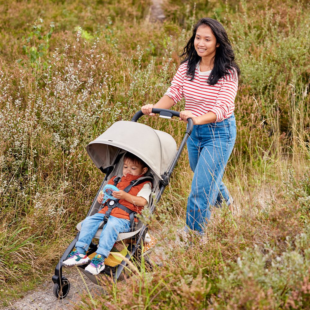 荷蘭 Aer+空氣旅行嬰兒推車-鼠尾草綠