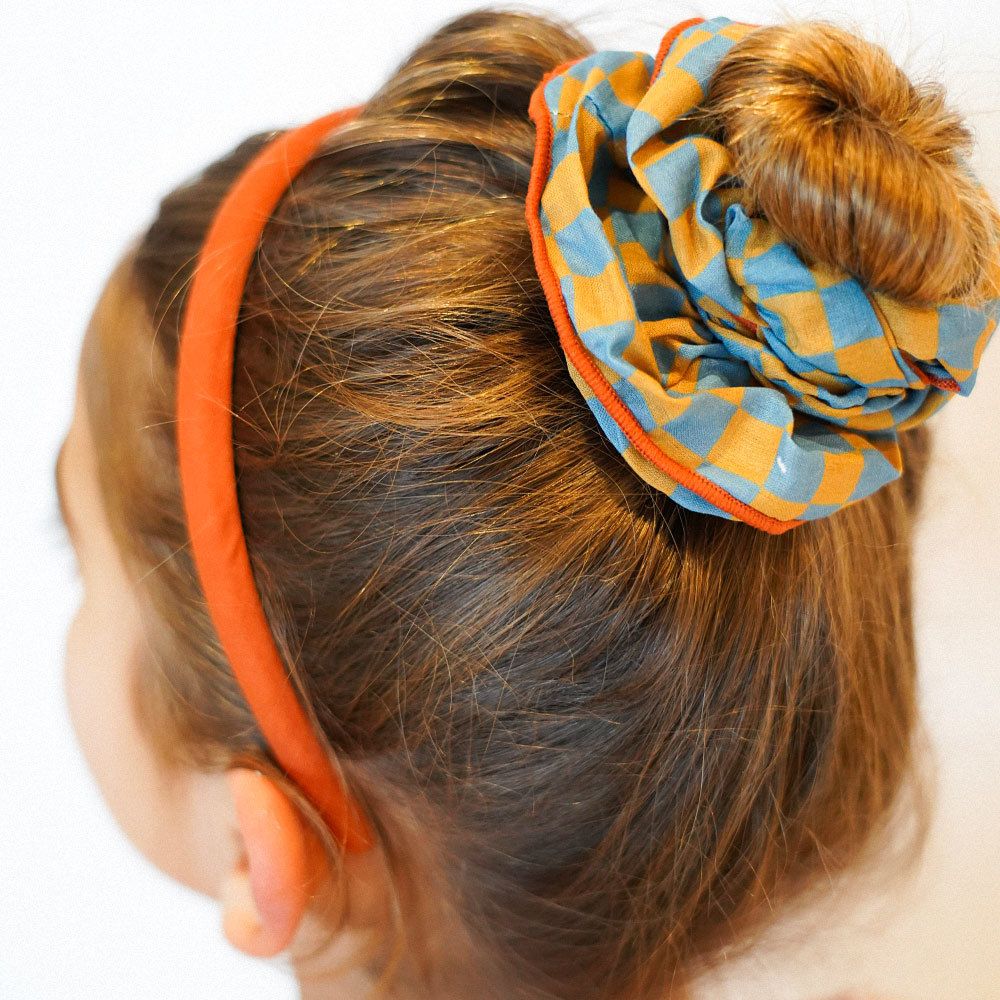 丹麥 GRECH & CO. - 髮束二入組-海水藍+砂灰 (適用於2歲以上)