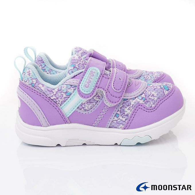 Moonstar日本月星 - 玩耍速乾機能童鞋-CRC23509紫(中小童)-機能運動鞋-紫