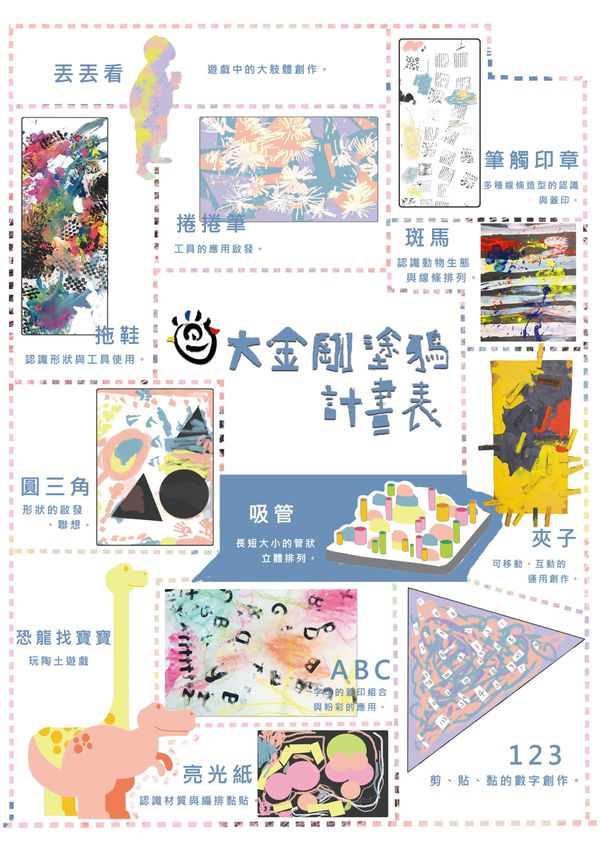 ✎大金剛塗鴉遊戲動物園✎ 沒有限制的繪畫天地