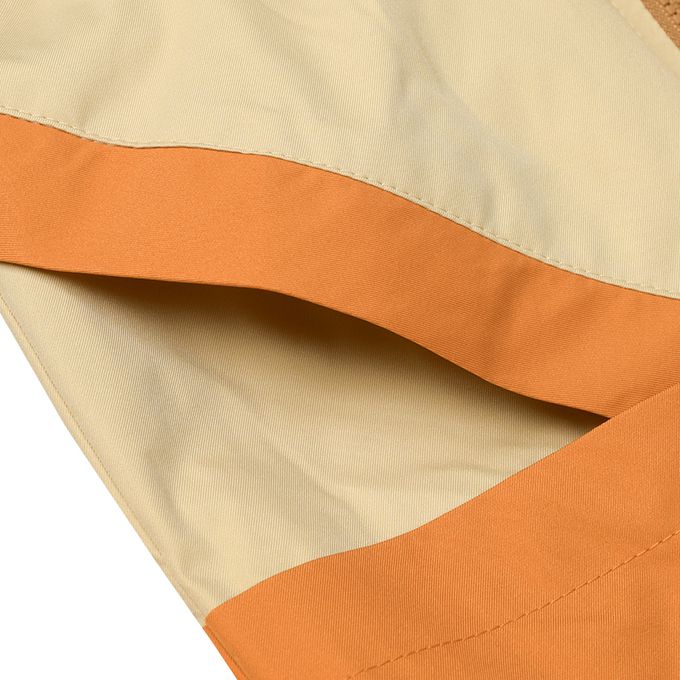 akachan honpo - 防潑水夾克-內裡刷毛-橘色