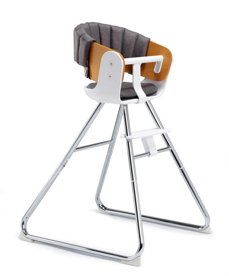 iCandy - MiChair時尚兒童多功能成長餐椅椅墊-灰色