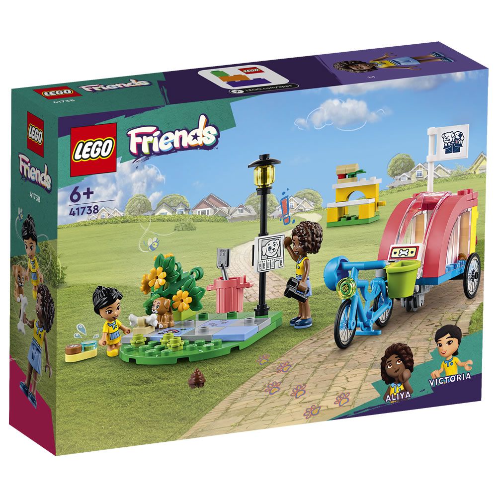 樂高積木 LEGO《 LT41738 》Friends 姊妹淘系列 - 狗狗救援腳踏車