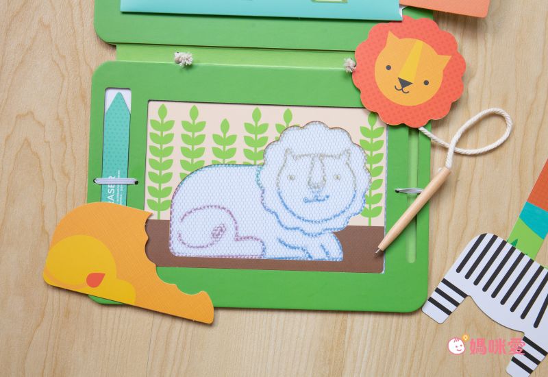 美國 Petit Collage - 【新品】彩色磁性塗鴉板-百變的臉