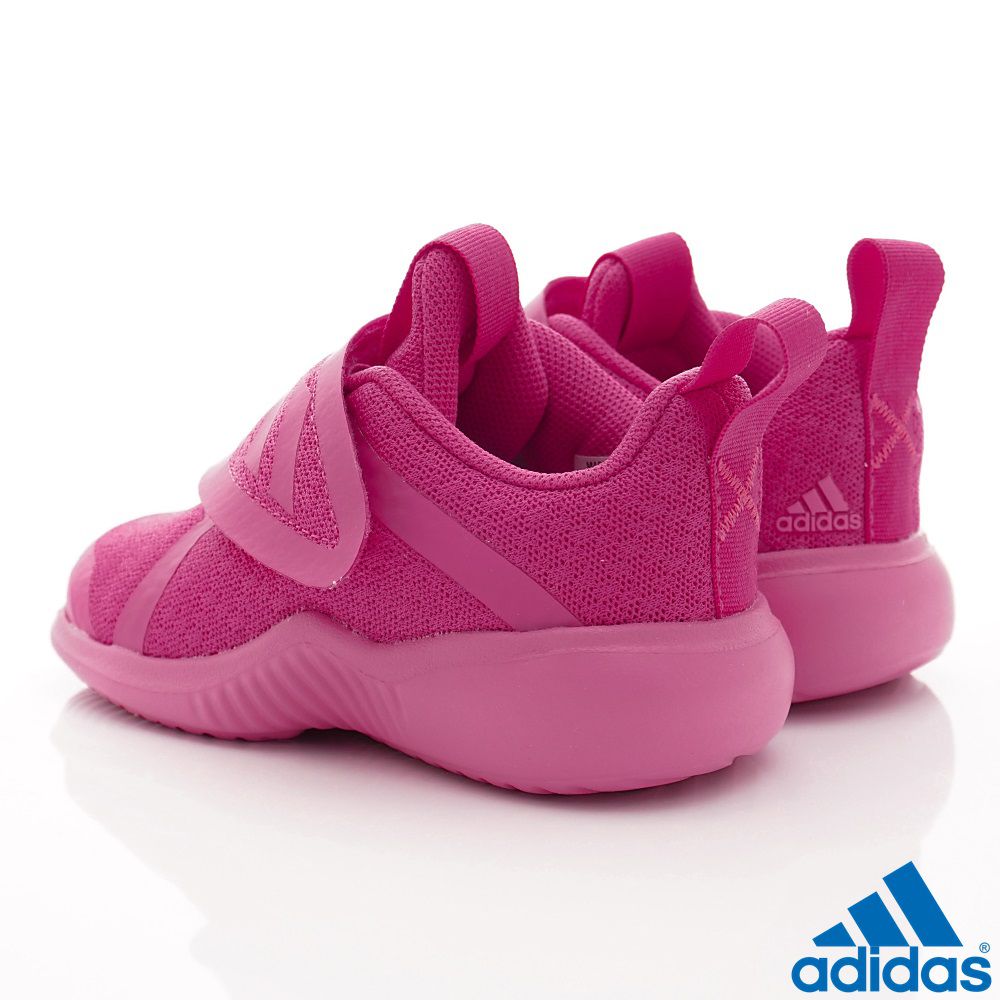 adidas - 愛迪達童鞋-超輕量簡約慢跑鞋(小童段)-粉