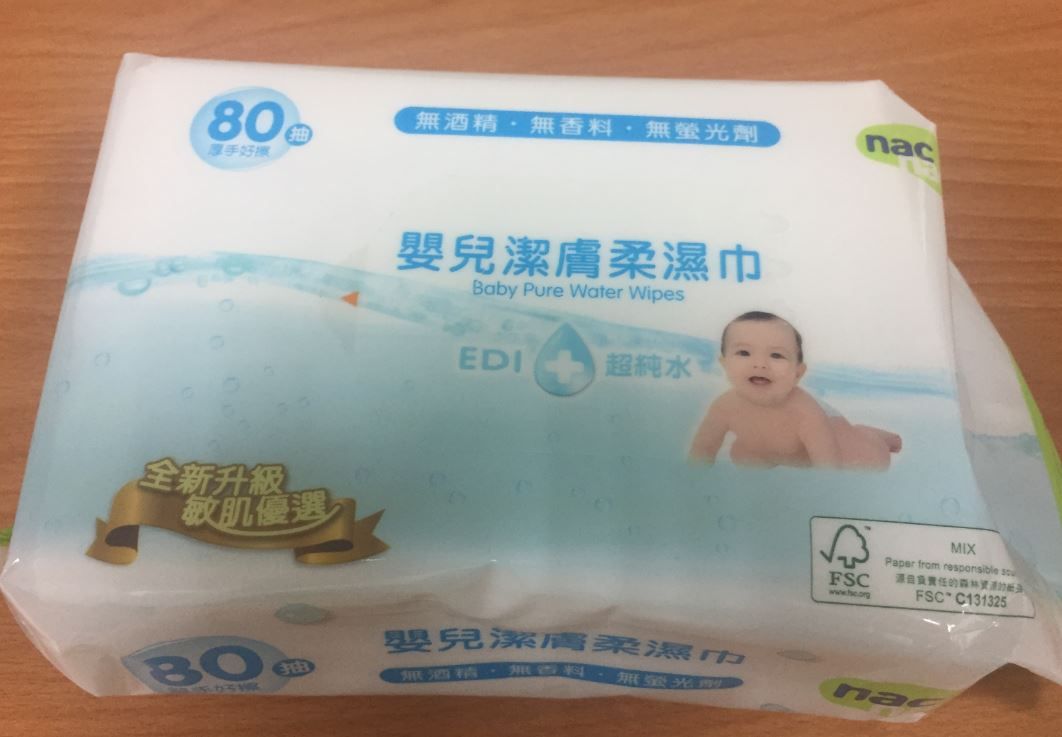 合格的嬰兒專用濕巾???