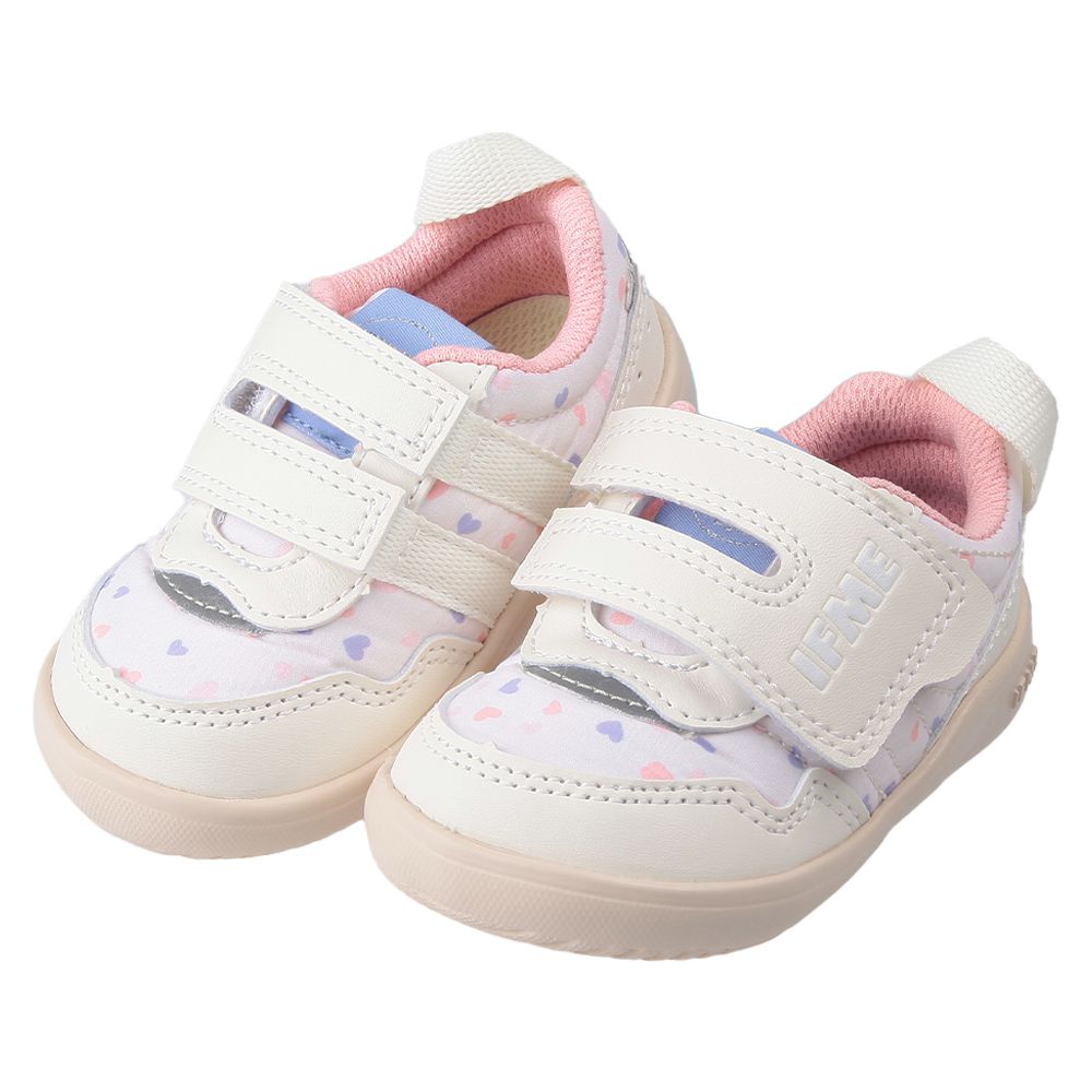 日本IFME - 滿天心米色寶寶機能學步鞋-米色