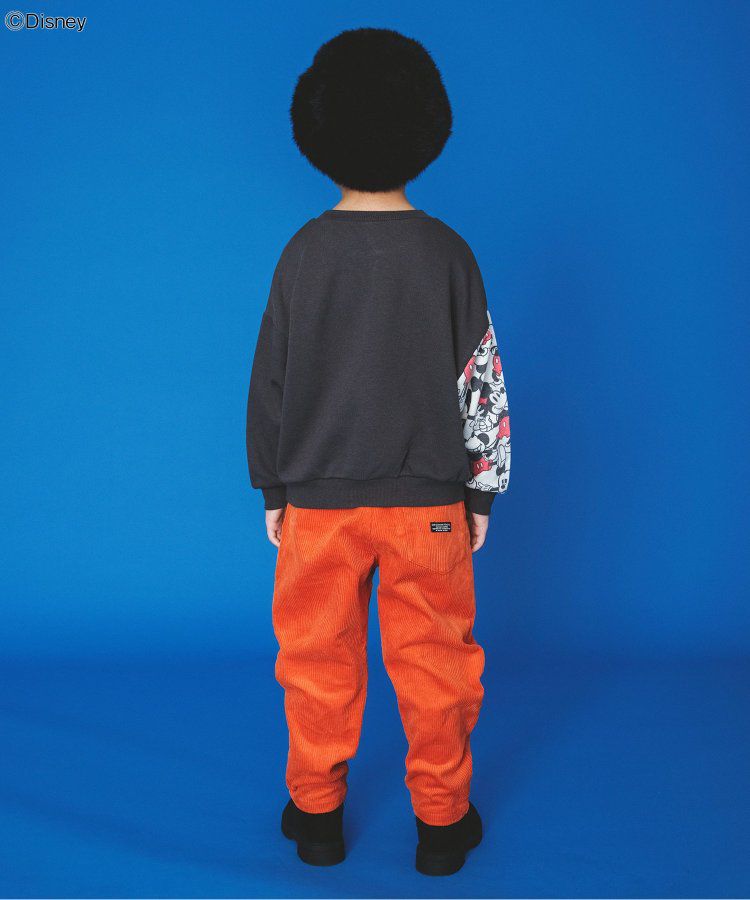 日本 BREEZE - 舒適百搭休閒長褲-暖橘