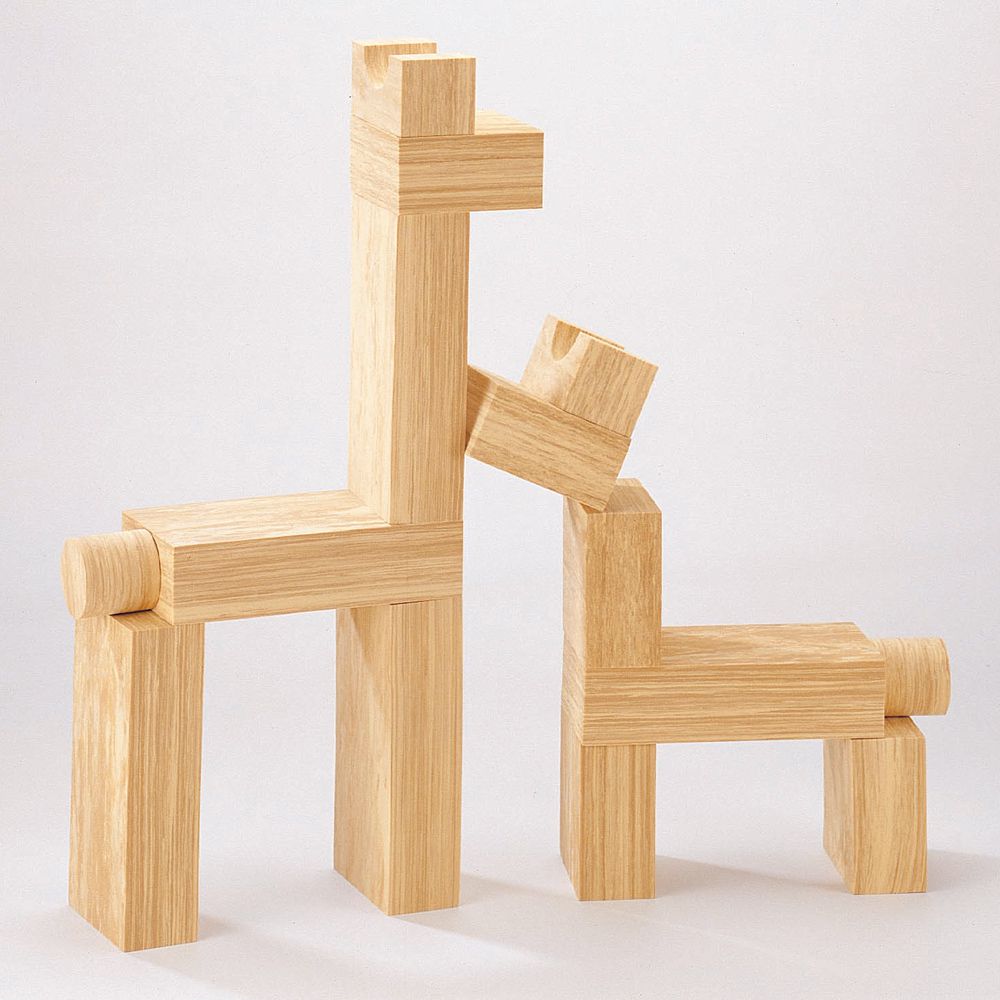 Weplay - 軟質木紋積木-30件-厚4cm