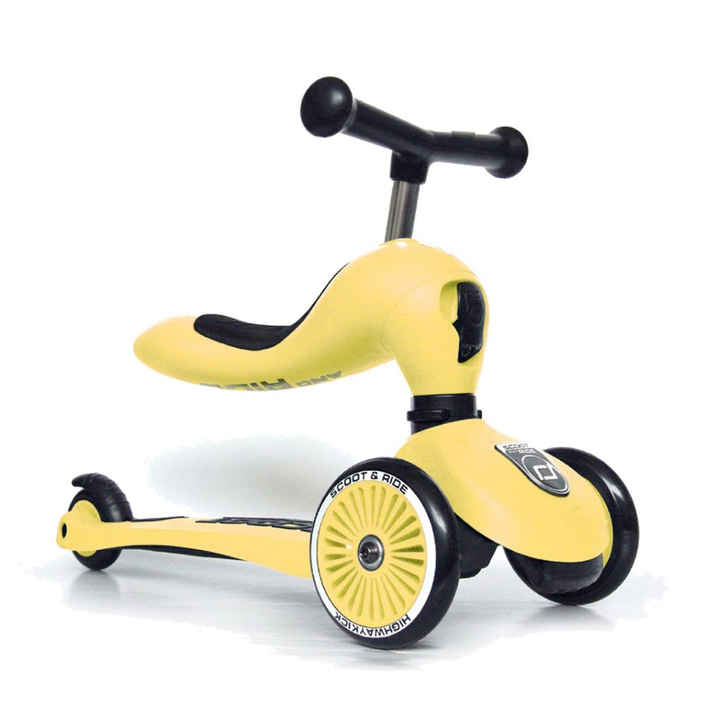 奧地利 Scoot & Ride - Kick1 Cool飛滑步車/滑板車-萊姆
